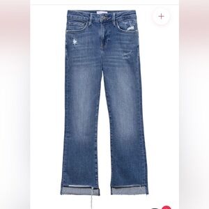 Frame Le Crop Mini Boot Jeans size 26